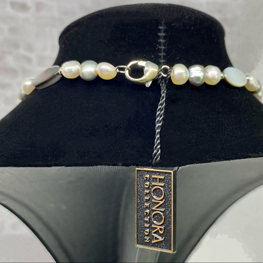 24”L Honora Baroque Freshwater Pearl Necklace - Picture 5 of 6